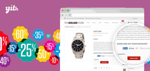Product picture Yith Share For Discounts PRO for Woocommerce